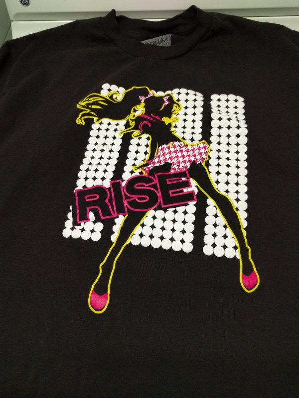 I never posted that my Rise shirt arrived from Crunchyroll a few weeks ago! #p4dan